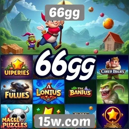 Variedade de jogos disponíveis no 66gg